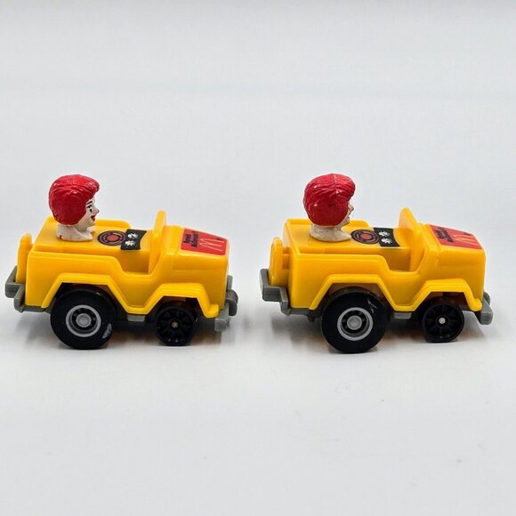 Ronald McDonald Happy Meal Pull Back Car McDonald’s Yellow Vintage 1985 Read - Picture 5 of 11